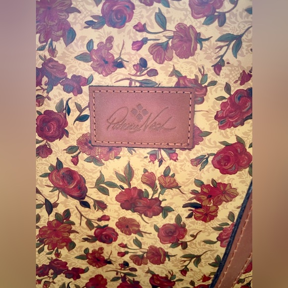 Rose Patricia Nash Tote | 100% Leather | Designer | Excellent Used Condition - Picture 3 of 13